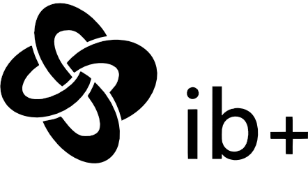 Logo weiß ib+